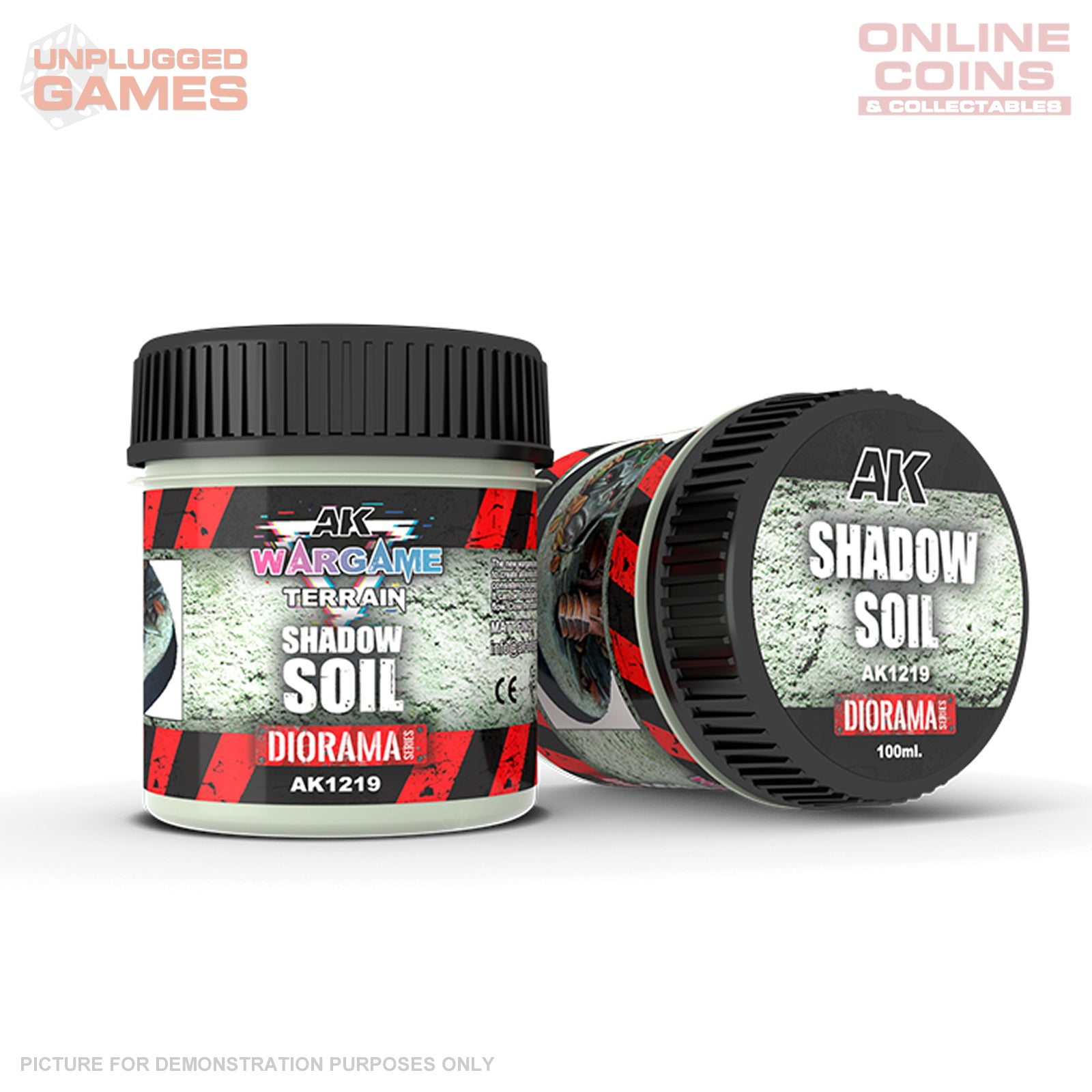 AK Interactive - Terrains - Shadow Soil 100ml